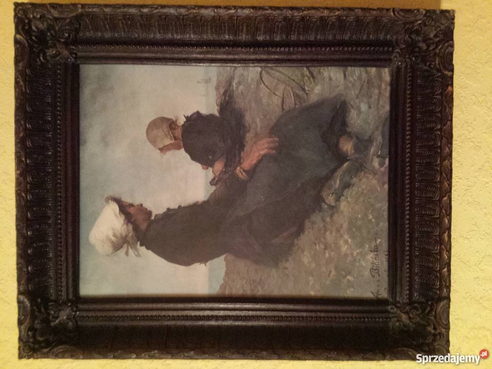 Stare obrazy wielokolorowy pomorskie Gdynia