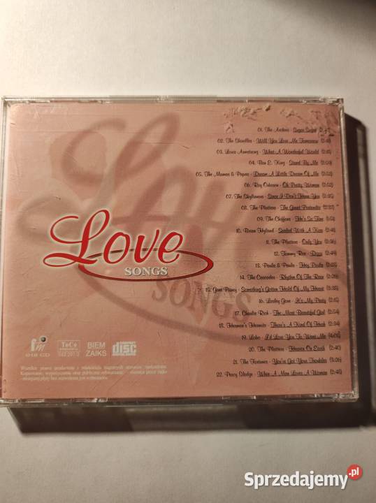 love songs 1998 kolekcjonerska płyta cd unikat Kielce