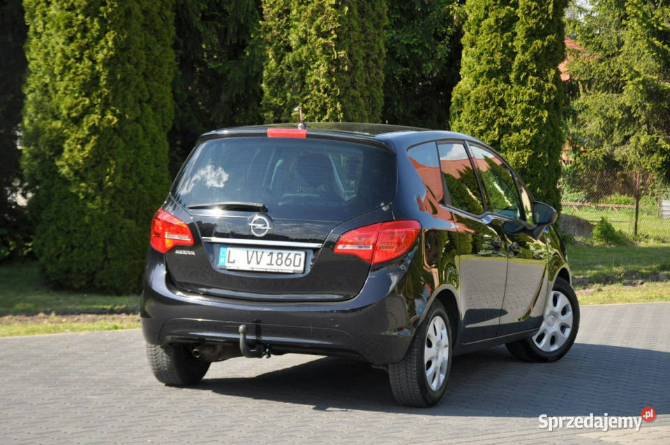 Opel Meriva 14i100CzarnaSkóryGrzana tempomat Meriva Ostrów Mazowiecka