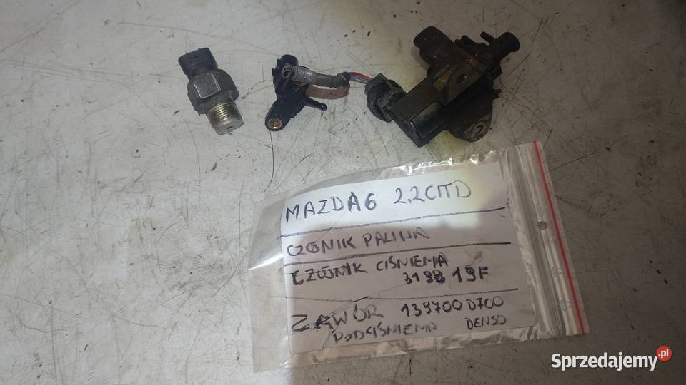 MAZDA 6 II GH 22 CITD czujnik ciśnienia paliwa Kielce
