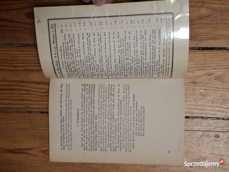 Książka Program NSDAP i jego podstawowe Idee III