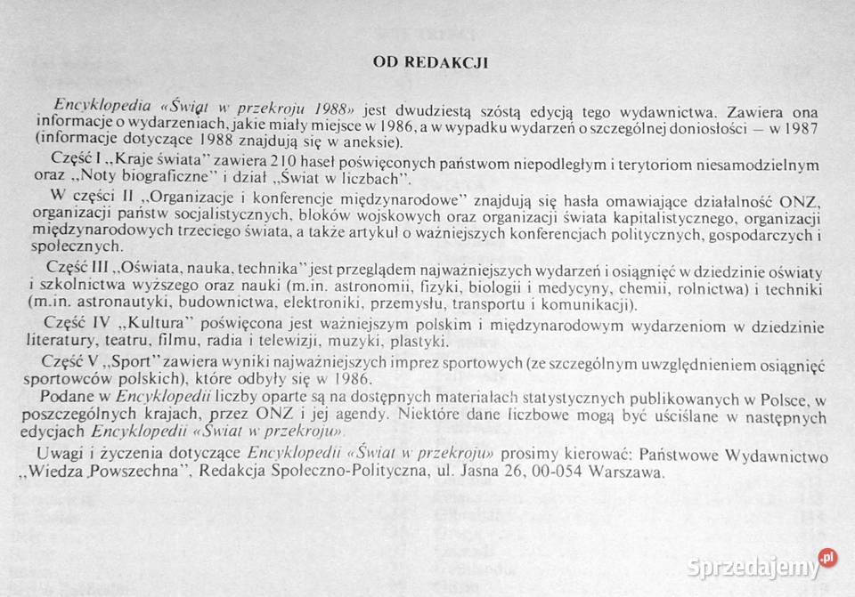 Encyklopedia Świat w przekroju 1988 lubelskie Chełm