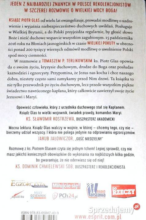 Dzisiaj trzeba wybrać ks Piotr Glas Pozostałe