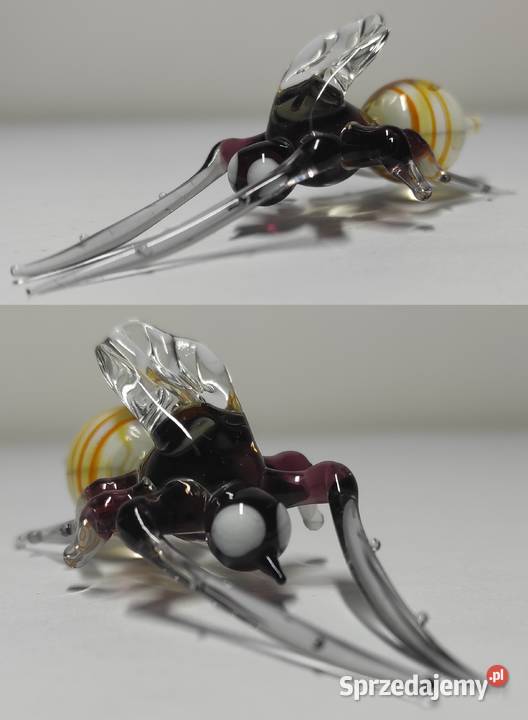 Owad ze szkła szklany szkło szklana figurka mazowieckie Warszawa sprzedam
