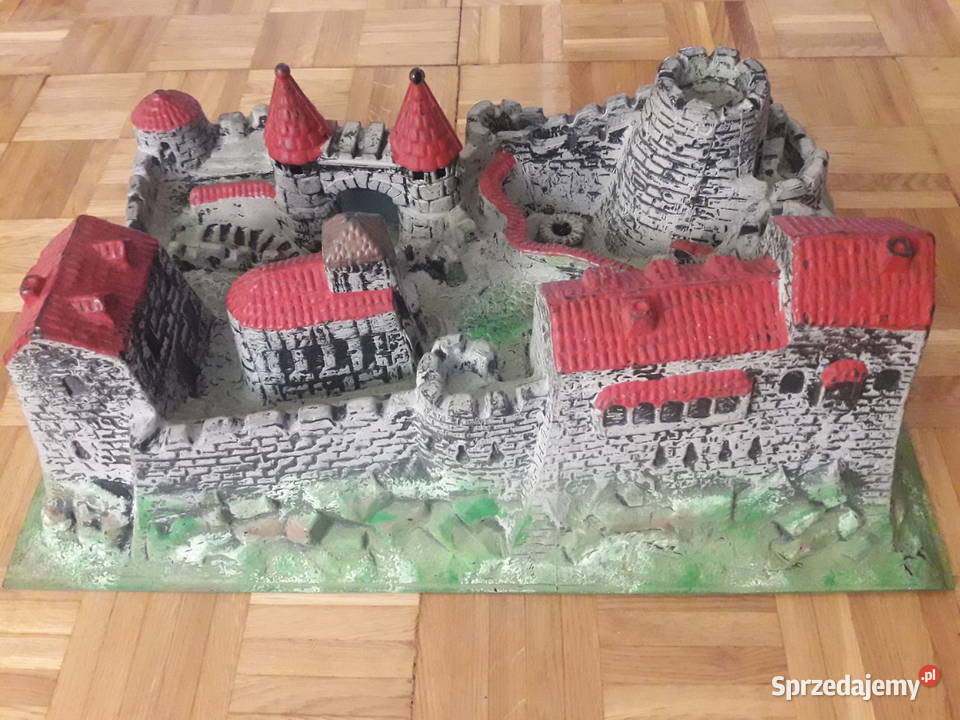 Zamek makieta zabawkwa dzieci pałac PRL twierdza Pozostałe Pozostałe Piotrków Trybunalski