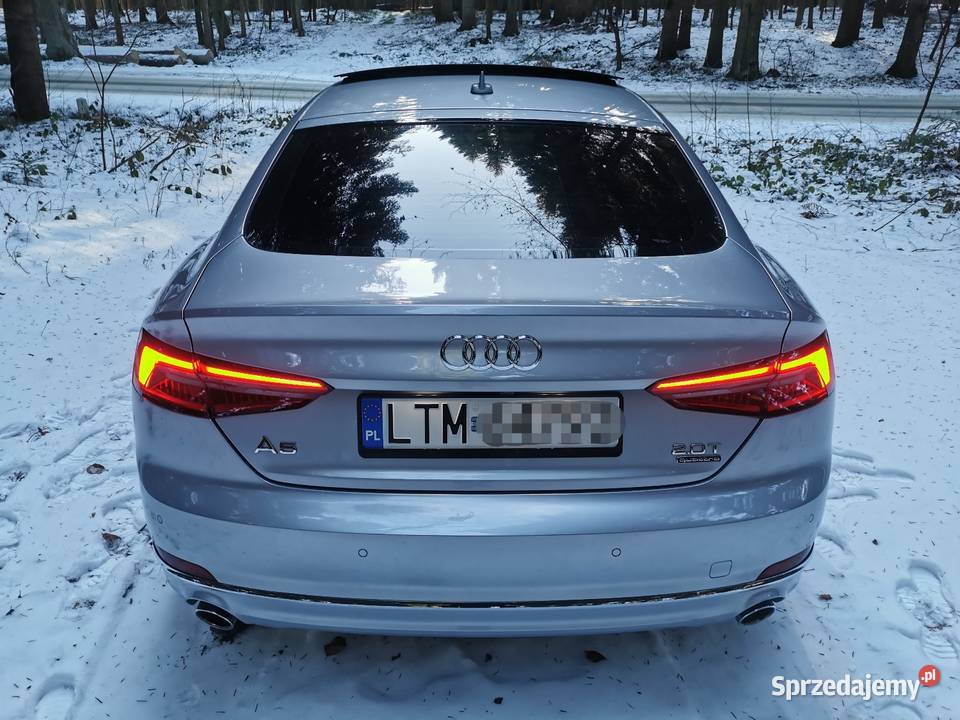 Audi A5 5F Quattro Czarny Środek Tomaszów Lubelski