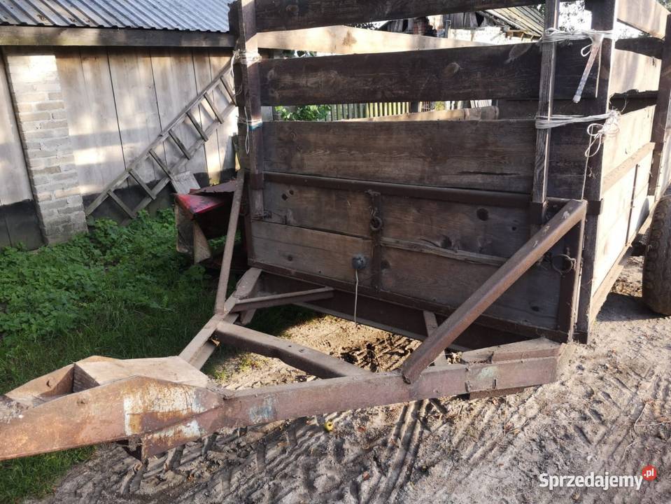 Wózek rolniczy duży nieuszkodzony Parczew