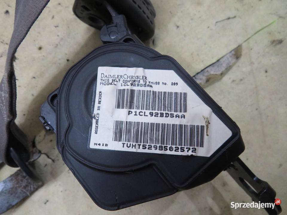 PAS BEZPIECZEŃSTWA PRAWY TYŁ JEEP WK P1CL92BD5AA sprzedam