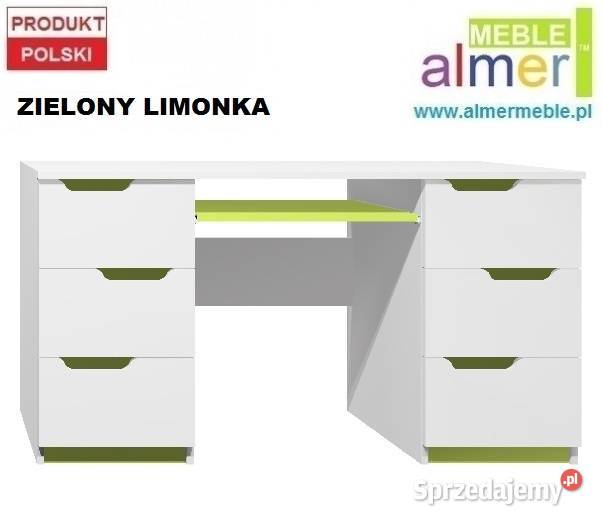 biurko do pokoju nastolatka MODERN C6 140x50 w75 Bartoszyce