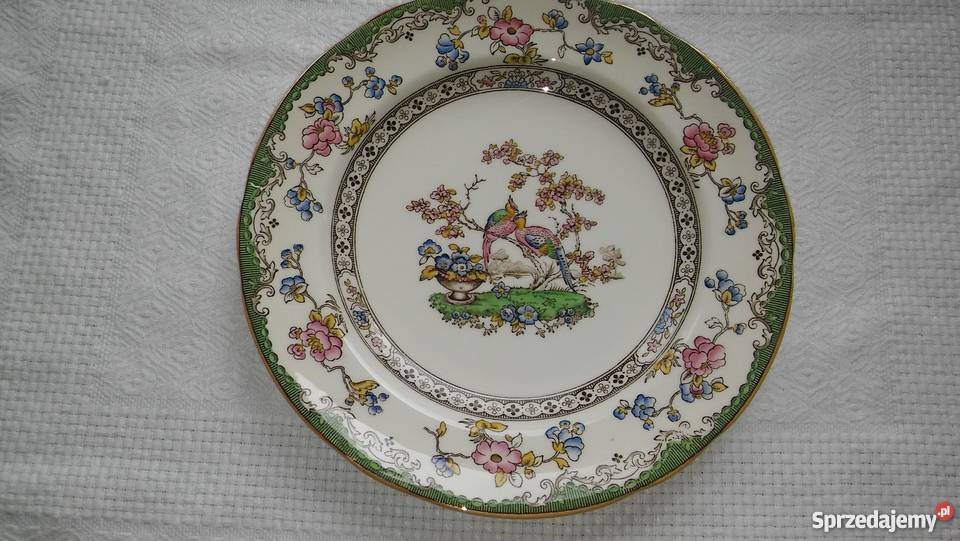 talerz stara porcelana angielska spode copeland Dom i Ogród