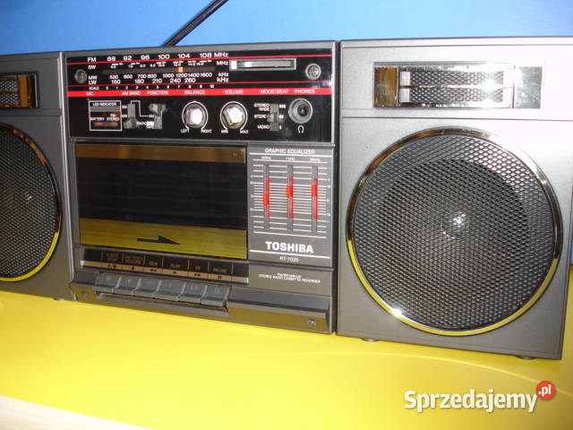 Radiomagnetofon TOSHIBA RT7025 Radioodtwarzacze Zielona Góra