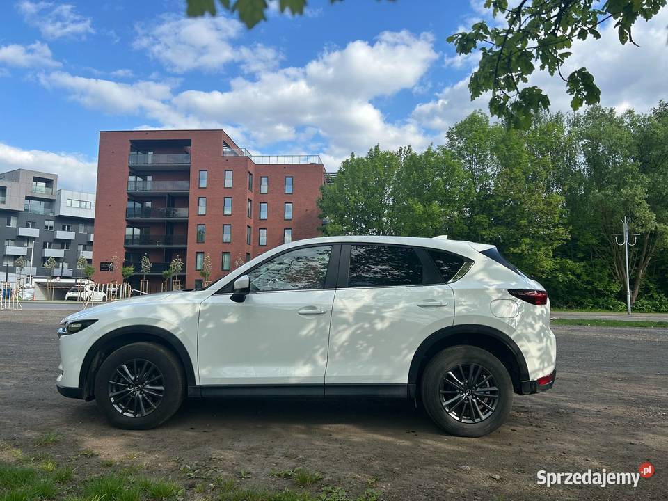 Mazda CX5 20 SkyactivG Bezwypadkowa serwis ASO welurowa tapicerka Katowice