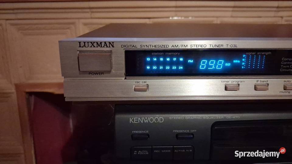 Radio Luxman T03L Elektronika Chorzelów