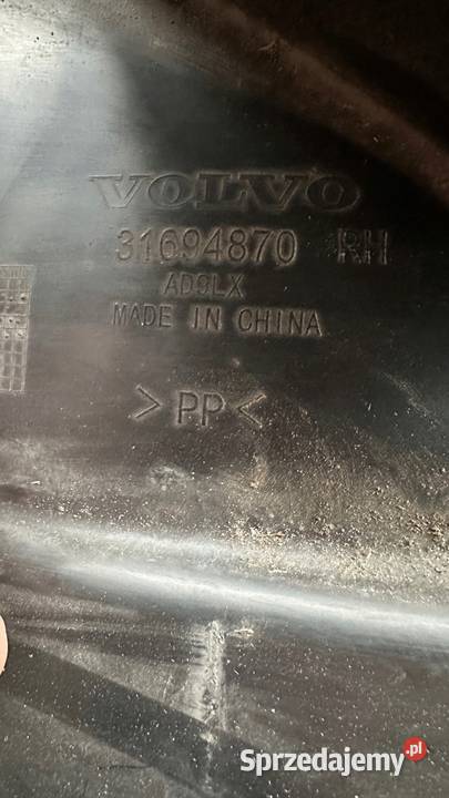 VOLVO XC60 II NADKOLE PRZÓD PRAWE PRZEDNIE Karoseria Gorzów Wielkopolski