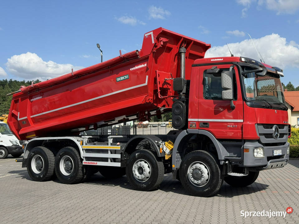 Mercedes Actros 4141 8x6 Wywrot SKIBICKI Automat Widełki