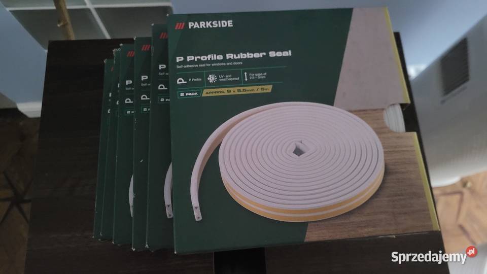 Uszczelki Parkside kształt P okienne drzwiowe 6