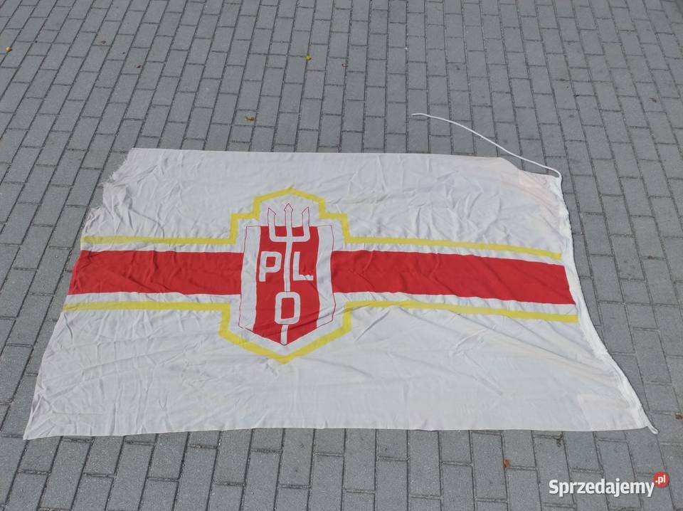 Polskie Linie Oceaniczne PLO Bandera rufowa PRL Gdynia