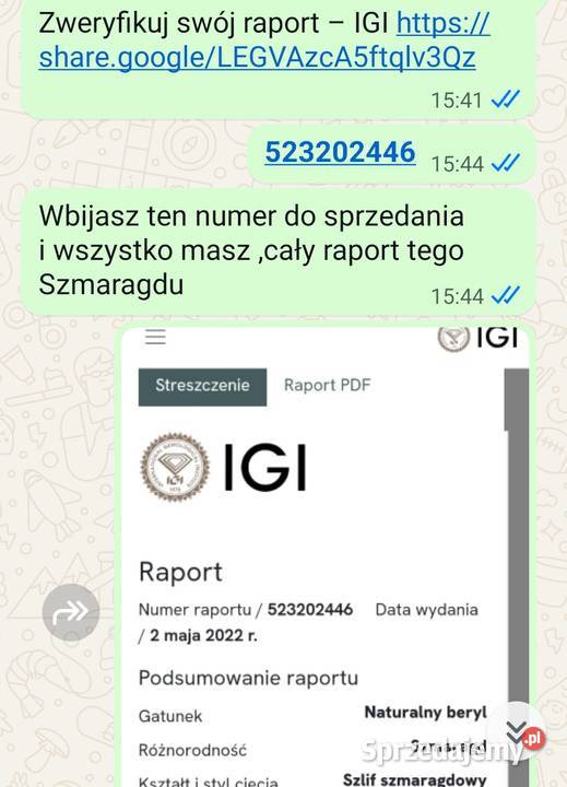Szmaragd Naturalny