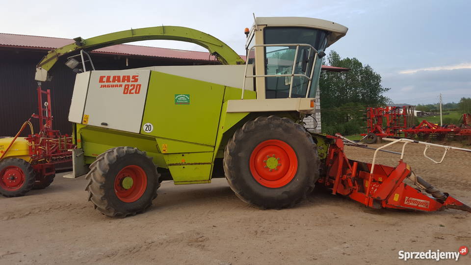 Claas jaguar 820 4x4 kemper Iłownica