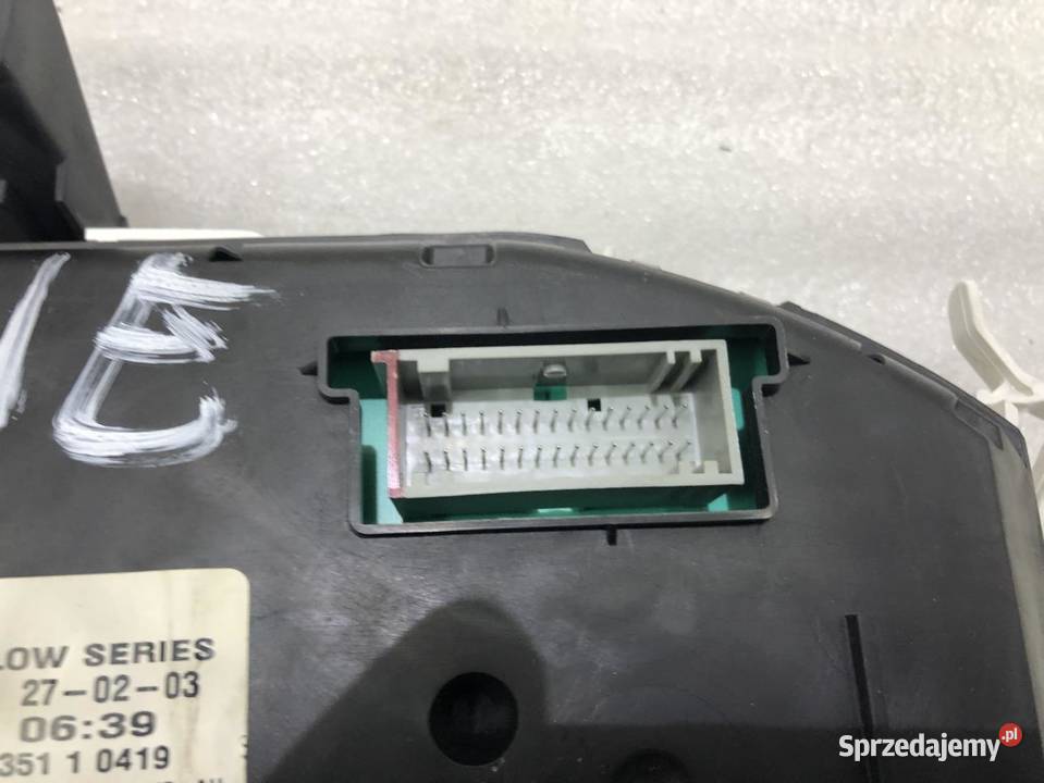 LICZNIK ZEGARY RENAULT MEGANE II 8200306538 16 osobowe wielkopolskie