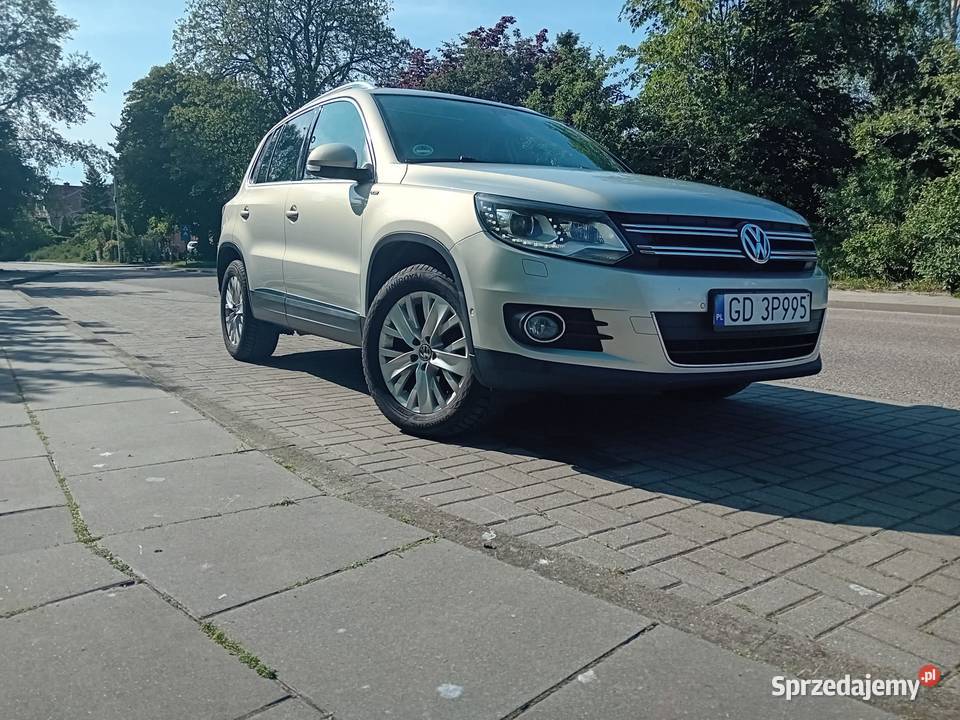 VW TIGUAN 4motion DSG panorama nieuszkodzony Gdańsk