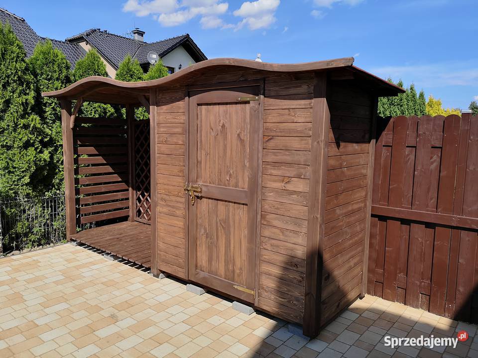 Drewutnia fala 19 x 11m domek narzędziowy fala 2 śląskie Kalety sprzedam