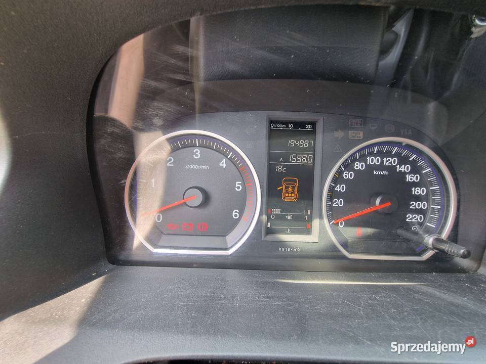 Honda crv Rok produkcji 2008 Skomielna Biała