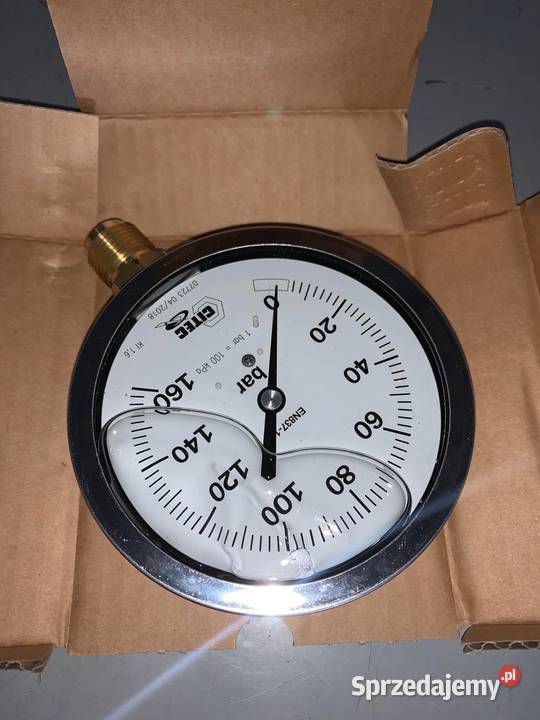 Citec Manometr 461320 2101D100RV 12 0160bar