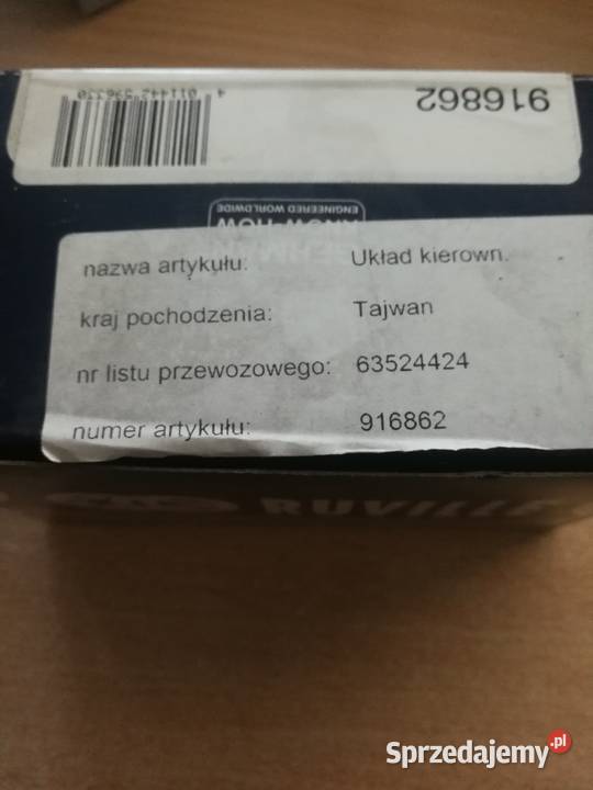 Łącznik stabilizatora RUVILLE 916862 osobowe Zawieszenie i układ kierowniczy Kuźnia Raciborska