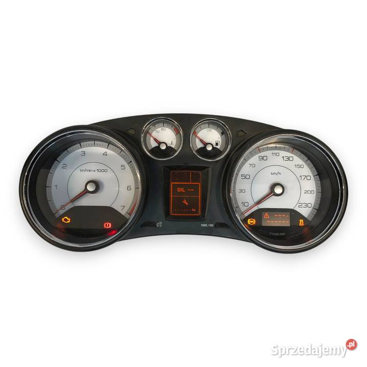 LICZNIK ZEGARY 9665107580 Peugeot 308 I 16 16V lubelskie sprzedam