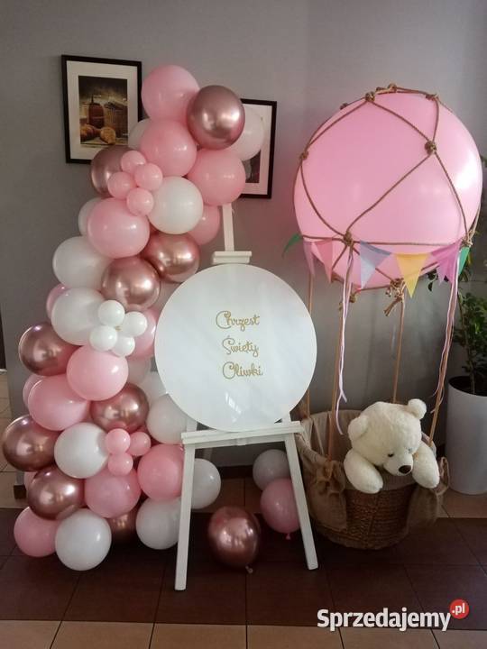 Dekoracjebalony z helem Rybnik i