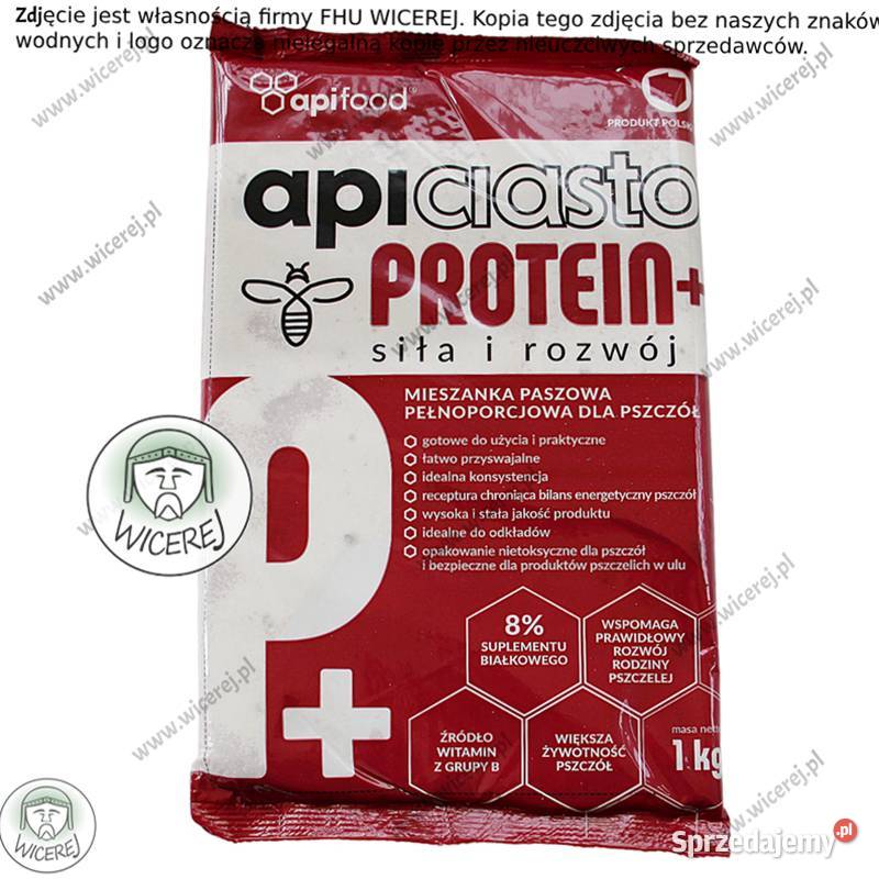 Ciasto Pszczół Apifood Protein PORCJOWANE 10 Jaśliska