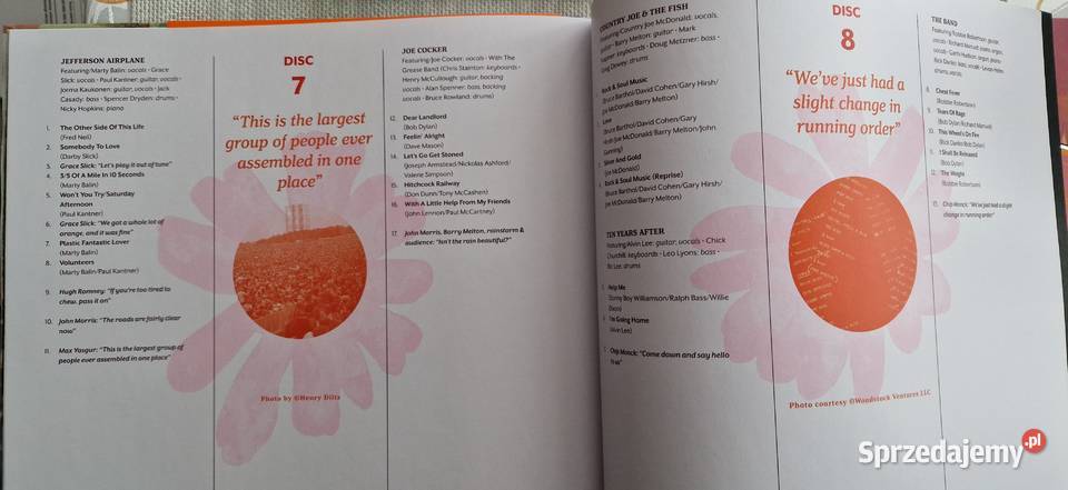 Woodstock Back To The Garden 50th Anniversary Kielce sprzedam