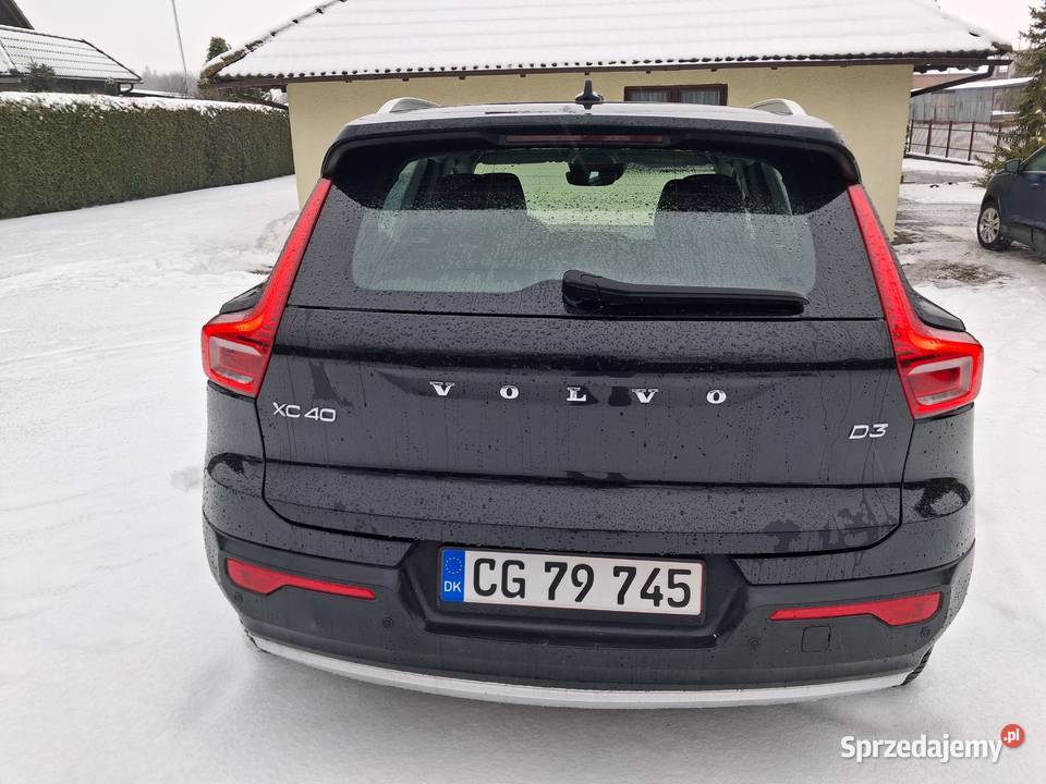 Volvo XC40 2019 20TDI automat sprowadzony światła do jazdy dziennej Chojnice sprzedam