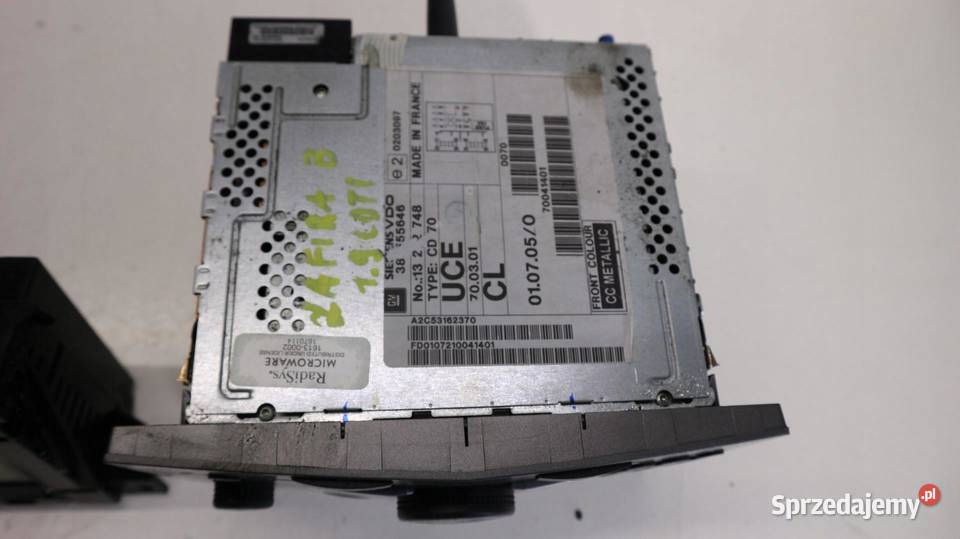 RADIO CD NAWIGACJA WYŚWIETLACZ OPEL ZAFIRA B
