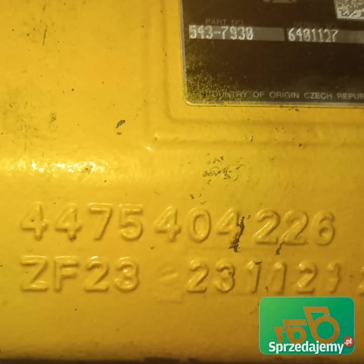 Przedni Most CATERPILLAR 5437930 Oś Przód ZF Wilkowo