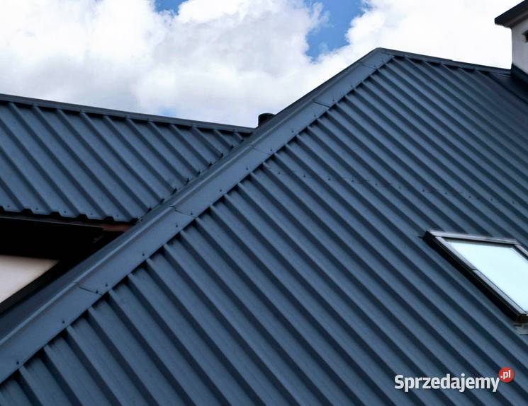 BLACHA DACH ALUMINIOWA TRAPEZOWA trapez T18 T7 Pokrycia dachowe śląskie Żywiec