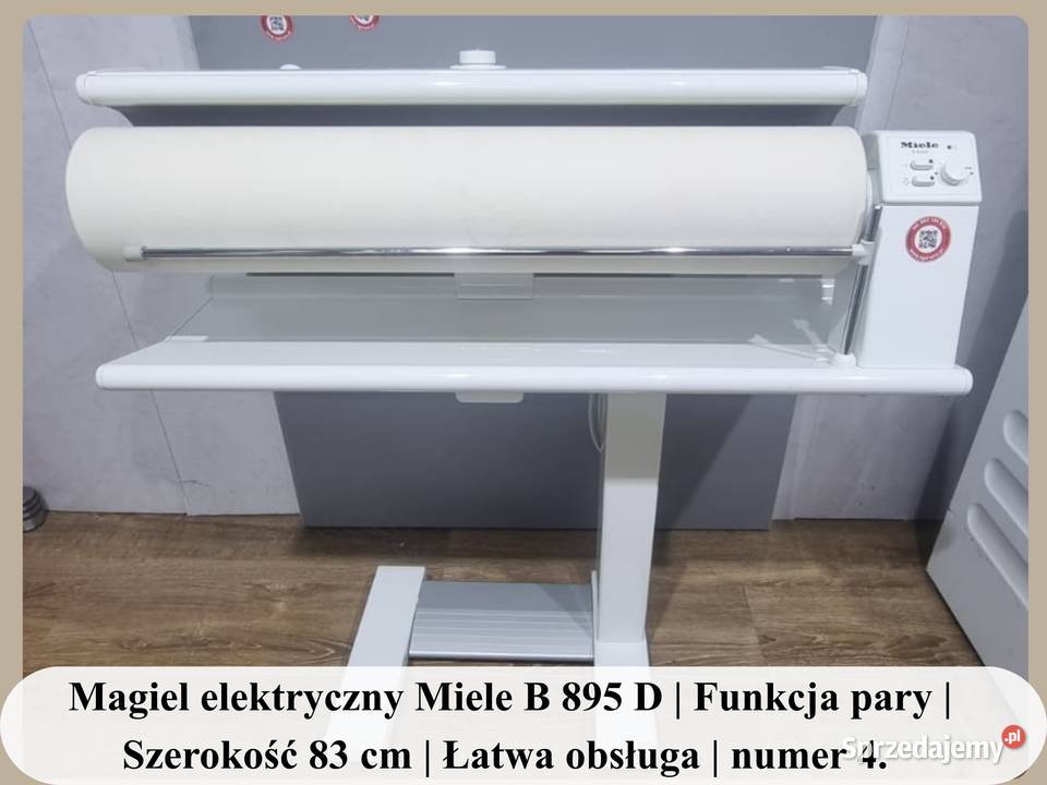 Magiel Miele B 895 D z parą 83 prosta i wygodna