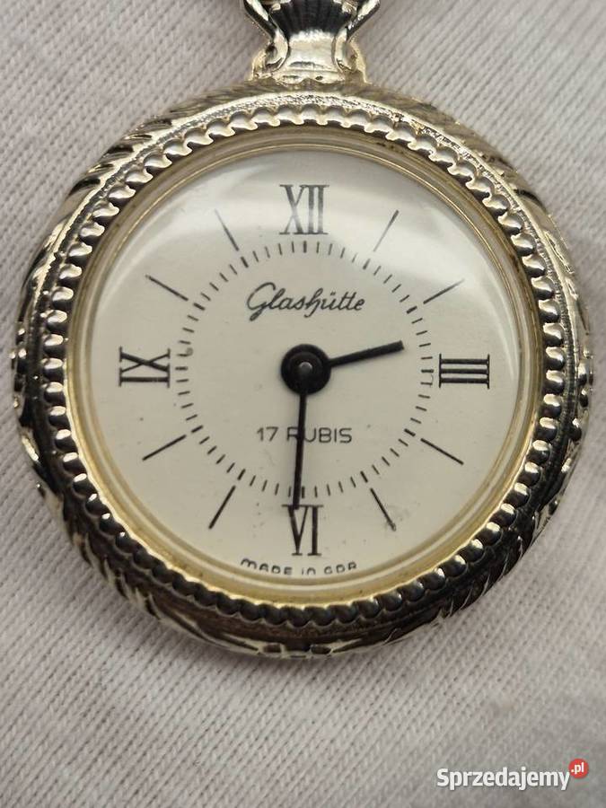 Damski zegarek naszyjnikwisiorek Glashutte śląskie Chorzów