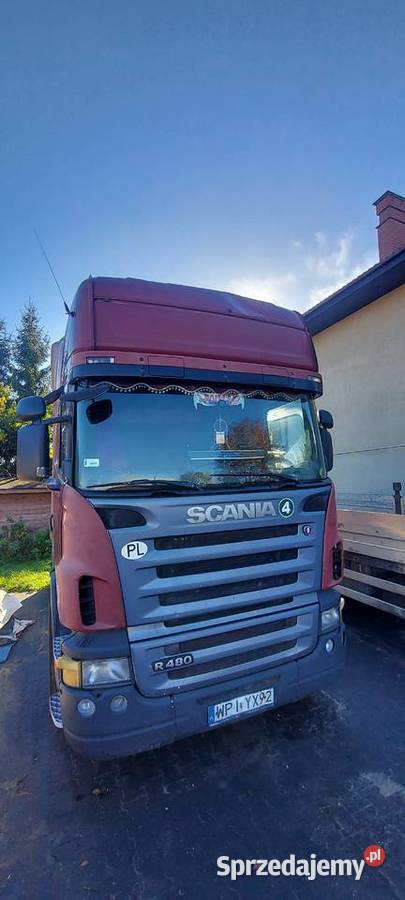 Scania R480 + Hydraulika, EURO 4 bez ad blue