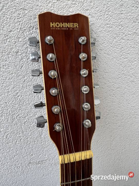Gitara 12strunowa Hohner MW1200N lata 70 Korea mazowieckie Warszawa