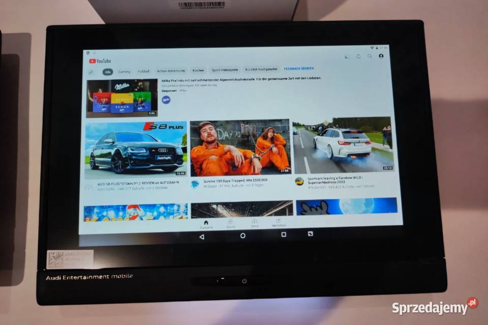 TABLETY AUDI RSE III ANDROID 4m0051700f NOWY 2 Stajenczynki
