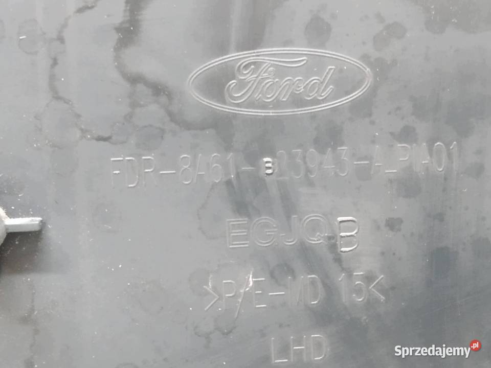 TAPICERKA BOCZEK LEWY PRZÓD 3D KIEROWCY Ford