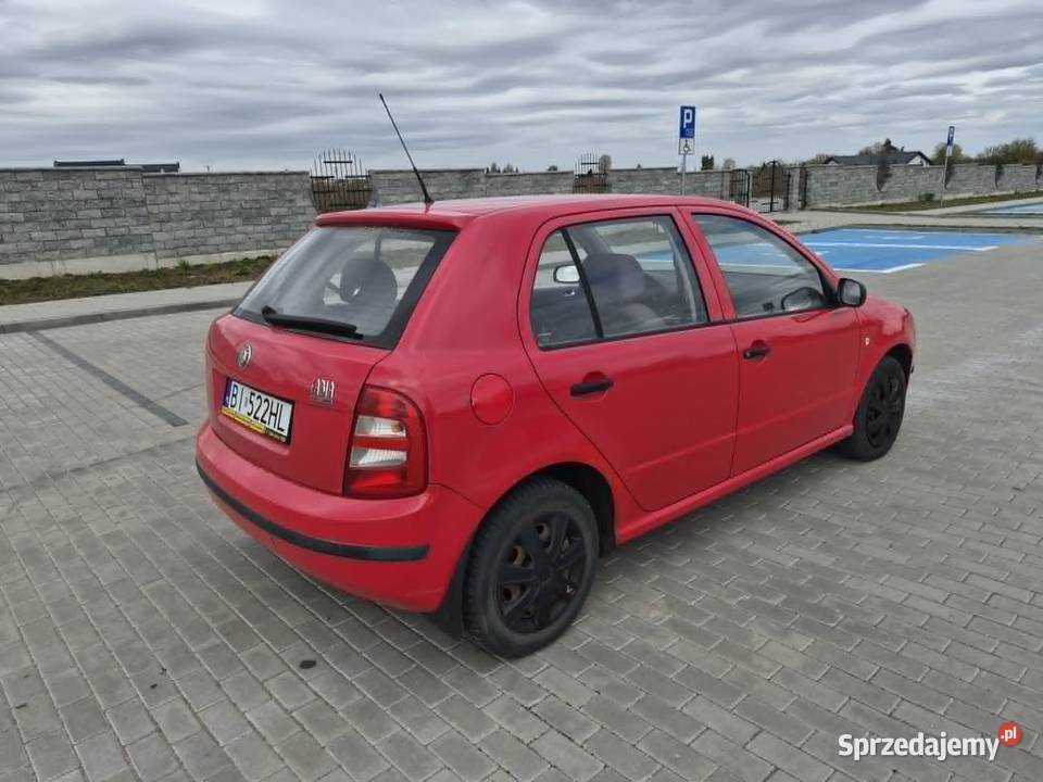 FABIA ładna z opłatami 2001r Grajewo