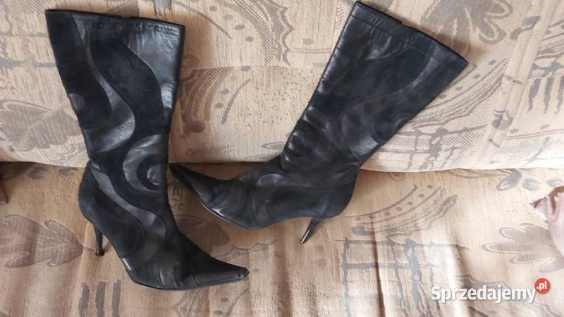 Buty włoskie przejściowe skórzane Opole