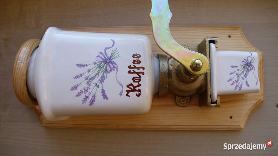 Młynek do kawy z lawendą wiszący