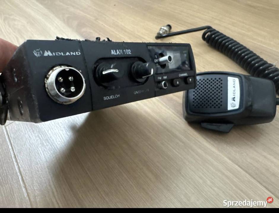CB radio alan 102 AM Iłownica