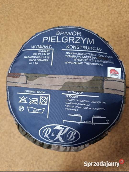 Śpiwór Typ Mumia wzór moro śpiwór pielgrzym nowy Pyskowice