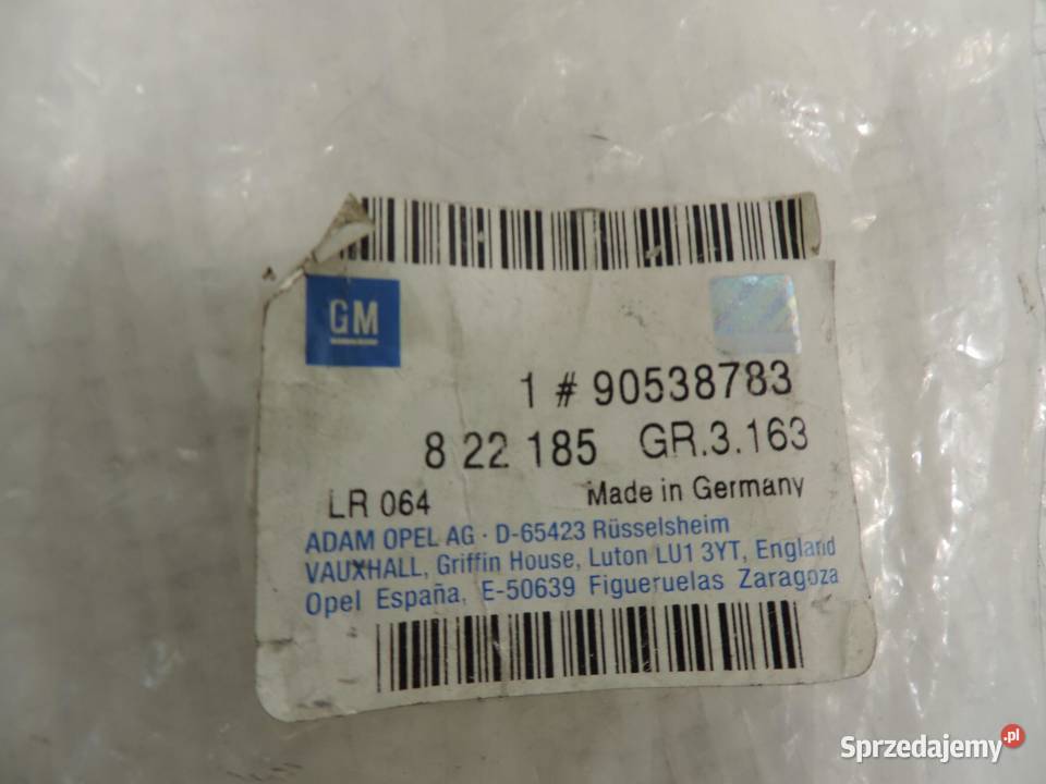 PRZEWODY PALIWOWE OPEL OMEGA 26 32 90538783 NOWY Części samochodowe kujawsko-pomorskie sprzedam