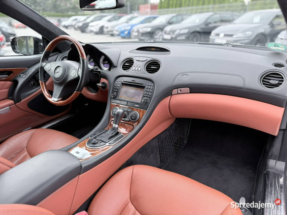 Mercedes SL 500 AMG R230 FL 55 V8 32V 388 2008r dolnośląskie Wrocław